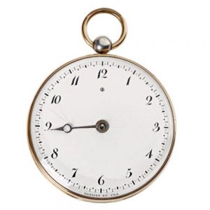 Swiss gold and silver rare Breguet pocket watch Circa 1804