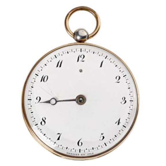Swiss gold and silver rare Breguet pocket watch Circa 1804