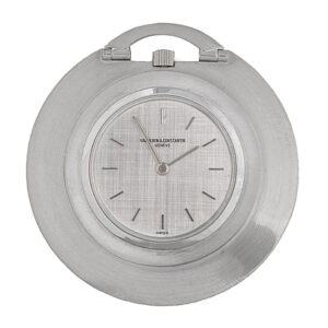 Fine Swiss 18 carat white gold keyless dress watch Circa 1970
