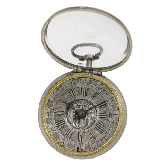 German silver pair cased verge pocket watch Circa 1725 German silver pair cased verge pocket watch Circa 1725