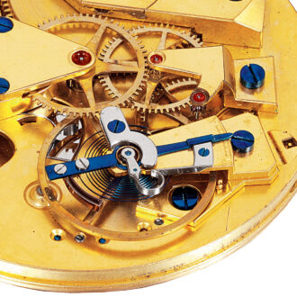 French 18k pink gold quarter repeating watch Circa 1809