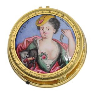 French silver verge watch with mock pendulum Circa 1710