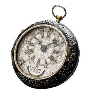 French silver verge watch with mock pendulum Circa 1710