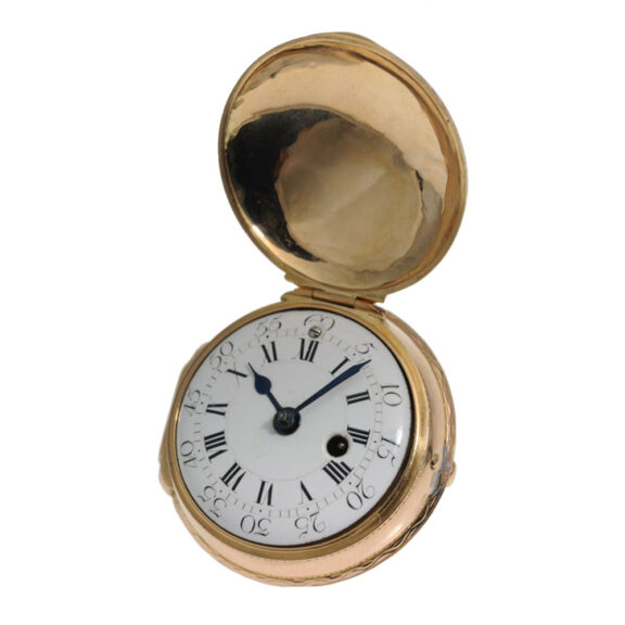 French gold repeating à toc et à tac verge watch Circa 1780