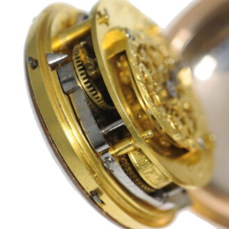 French gold repeating à toc et à tac verge watch Circa 1780
