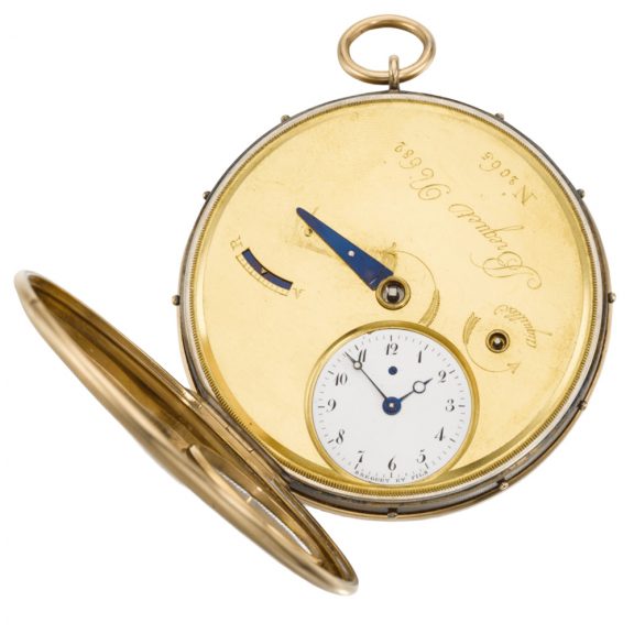 Rare and large French ruby cylinder montre à tact watch Circa 1800 Rare and large French ruby cylinder montre à tact watch Circa 1800