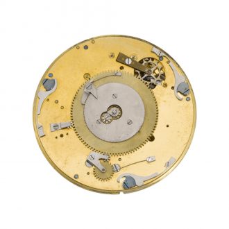 Rare and large French ruby cylinder montre à tact watch Circa 1800