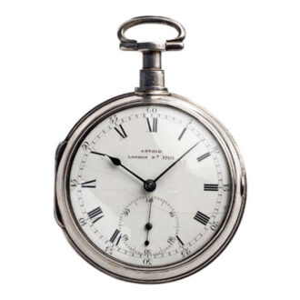 English silver pocket chronometer Circa 1800