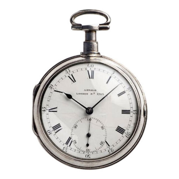 English silver pocket chronometer Circa 1800