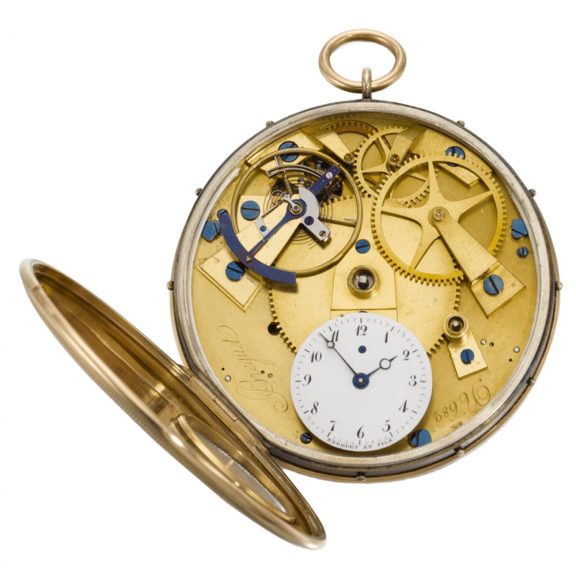 Rare and large French ruby cylinder montre à tact watch Circa 1800 Rare and large French ruby cylinder montre à tact watch Circa 1800