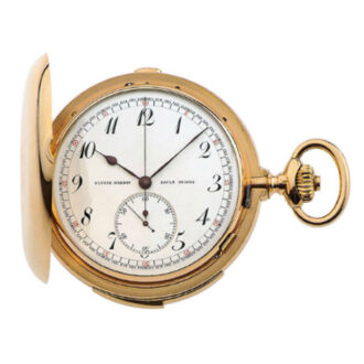 Swiss gold chronograph for the South American Market Circa 1900