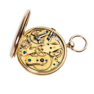 French gold quarter repeating watch by Breguet Circa 1819