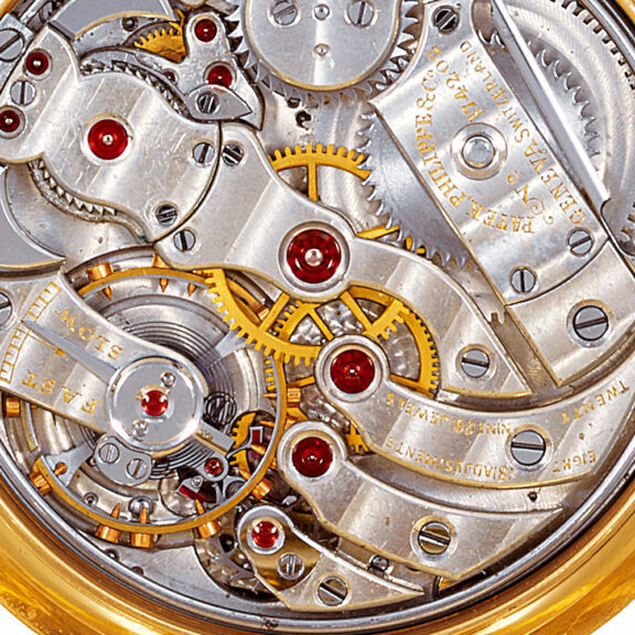 Swiss gold open faced minute repeating lady's Watch Circa 1915 Swiss gold open faced minute repeating lady's Watch Circa 1915