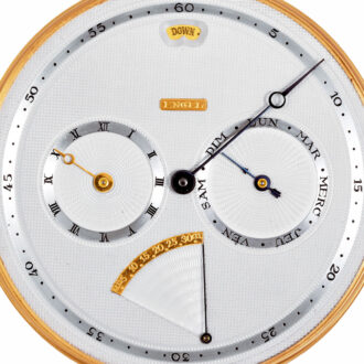German watch, thermometer and power reserve Circa 1980