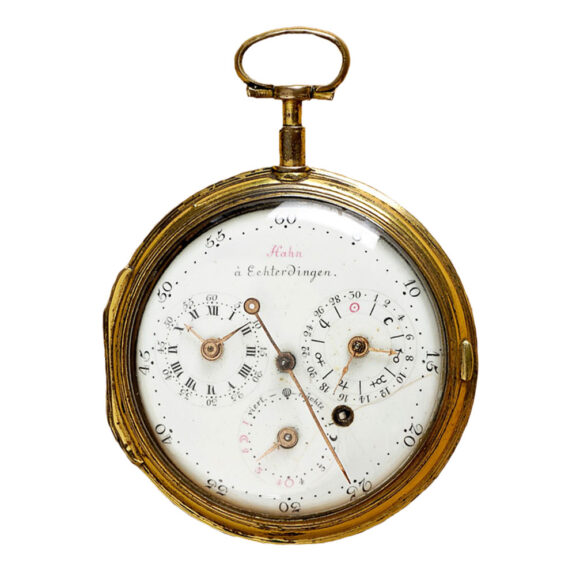 German astronomical watch with moonphase Circa 1782