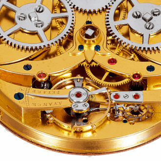 Swiss eight-day going watch with power reserve Circa 1850