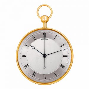 French gold quarter repeating self winding watch Circa 1810