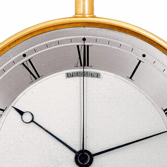 French gold quarter repeating self-winding watch Circa 1810