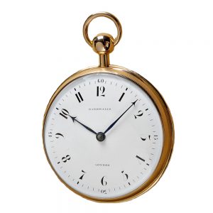 English gold quater repeating cylinder watch Circa 1790
