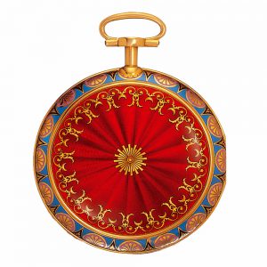 French gold and enamel quarter repeating watch Circa 1804