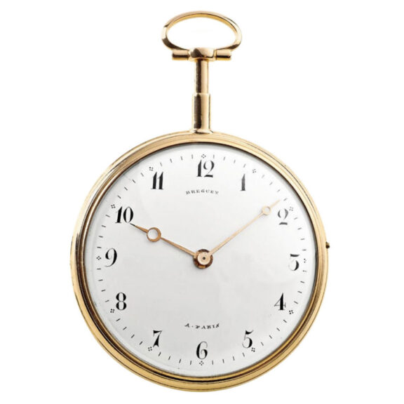 French gold quarter repeating watch with virgule escapement Circa 1791