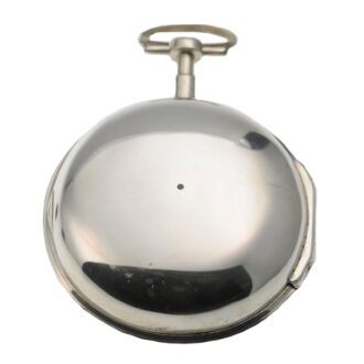 French silver quarter repeating pocket watch Circa 1780