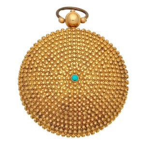 Austrian 18 carat gold key wind open faced pocket watch Circa 1800