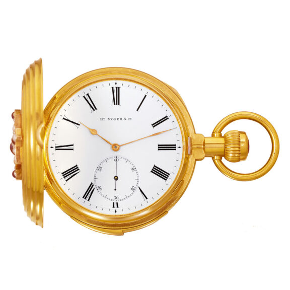 Fine Swiss gold erotic automaton minute repeater Circa 1910 Fine Swiss gold erotic automaton minute repeater Circa 1910