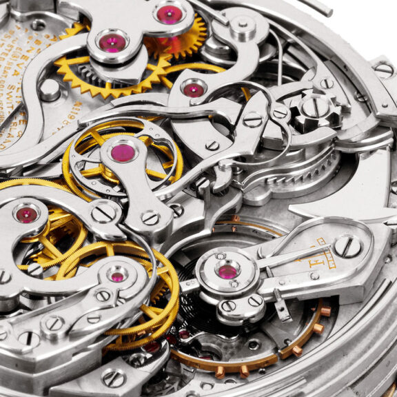 Fine Swiss gold ultra complicated thin watch Circa 1924 Fine Swiss gold ultra complicated thin watch Circa 1924