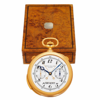 Fine Swiss gold ultra complicated thin watch Circa 1924