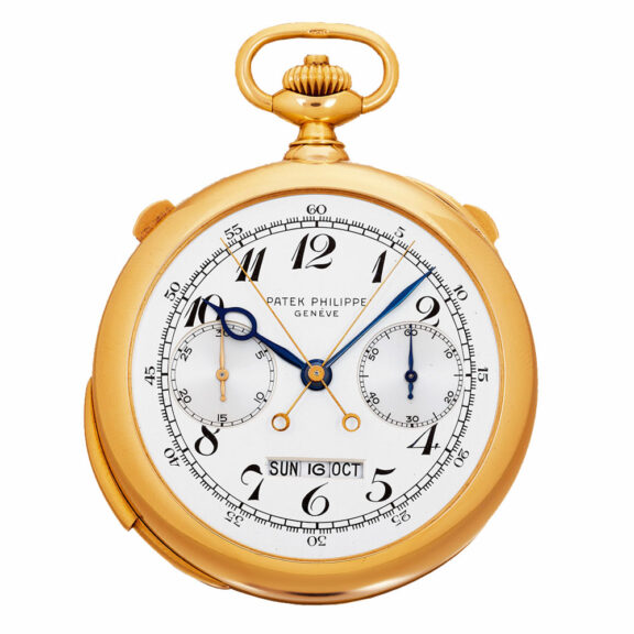 Fine Swiss gold ultra complicated thin watch Circa 1924