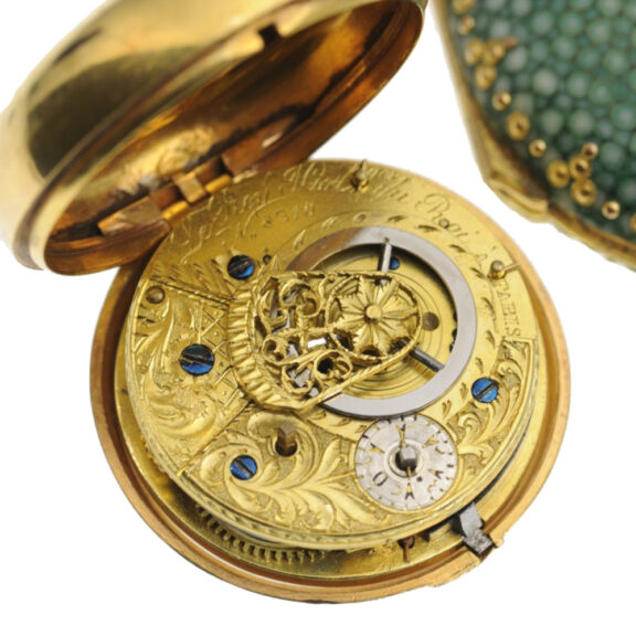French triple cased watch for Ottoman market Circa 1780 French triple cased watch for Ottoman market Circa 1780