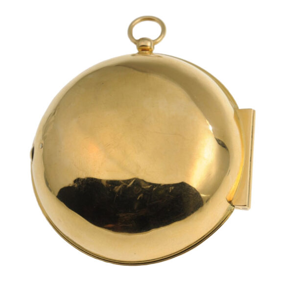 English gold pair cased verge pocket watch Circa 1702 English gold pair cased verge pocket watch Circa 1702