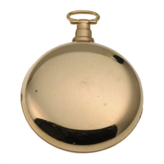 English gold open faced chronometer pocket watch Circa 1803
