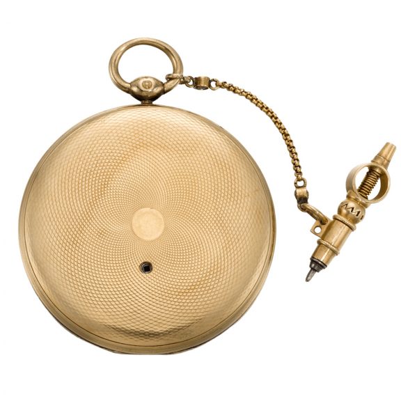 Fine, small, and slim French ruby cylinder watch Circa 1825 Fine, small, and slim French ruby cylinder watch Circa 1825