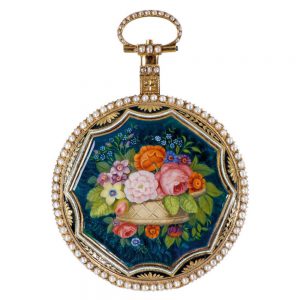 English gold watch with musical movement for Chinese market Circa 1815