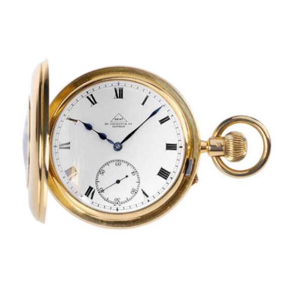 English pocket watch with minute tourbillon Circa 1904