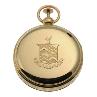 English gold repeating duplex pocket watch Circa 1852