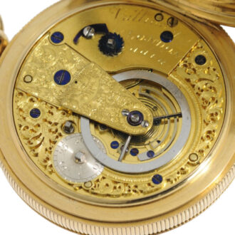 English gold repeating duplex pocket watch Circa 1852