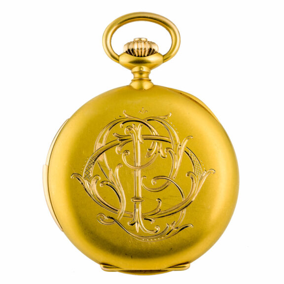 Superb Swiss gold minute repeating lever watch Circa 1926 Superb Swiss gold minute repeating lever watch Circa 1926