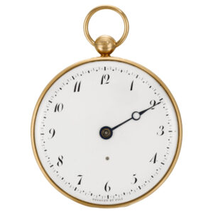 Large French Montre de Souscription cylinder watch Circa 1819