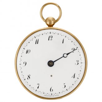 Large French Montre de Souscription cylinder watch Circa 1819