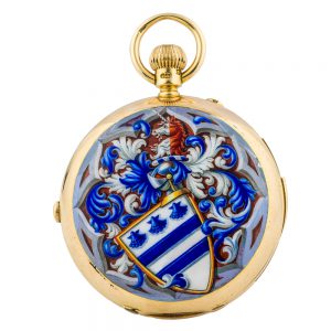 English gold complicated minute repeating lever watch Circa 1890