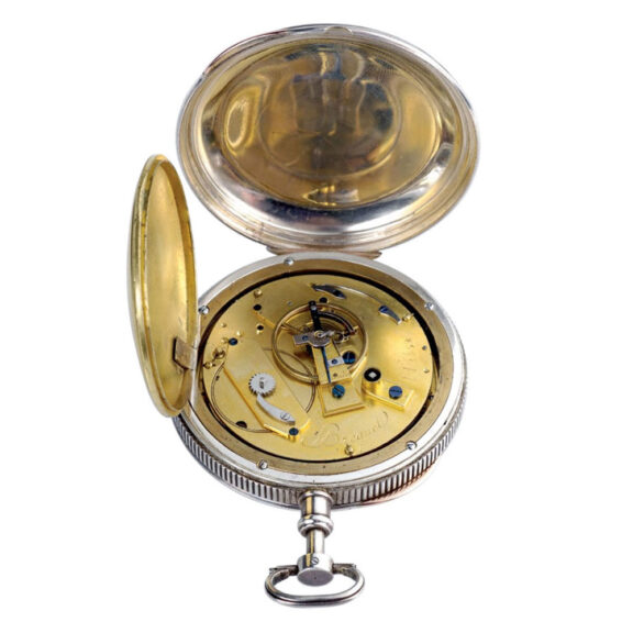 Swiss silver quarter repeating watch Circa 1810 Swiss silver quarter repeating watch Circa 1810
