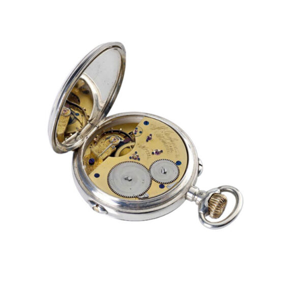 German Glashütte lever chronometer with chronograph Circa 1870 German Glashütte lever chronometer with chronograph Circa 1870