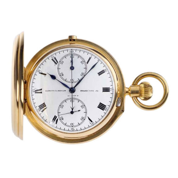 English gold hunting case watch Circa 1911