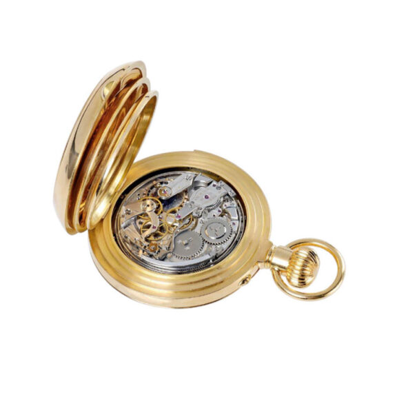 Danish minute repeating watch with perpetual calender and chronograph Circa 2003 Danish minute repeating watch with perpetual calender and chronograph Circa 2003