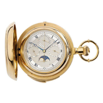 Danish minute repeating watch with perpetual calender and chronograph Circa 2003