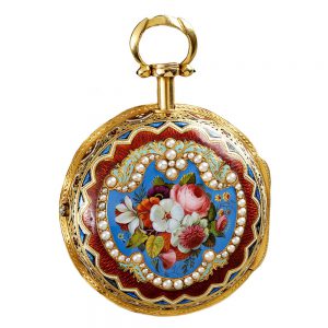 English gold cylinder watch for the Ottoman market Circa 1820