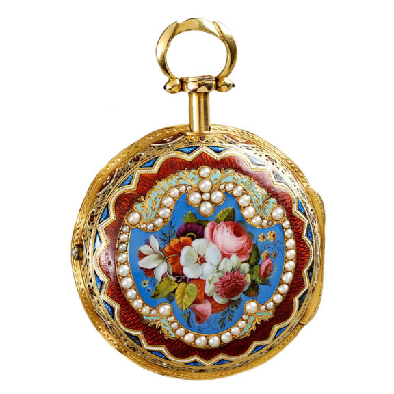 English gold cylinder watch for the Ottoman market Circa 1820